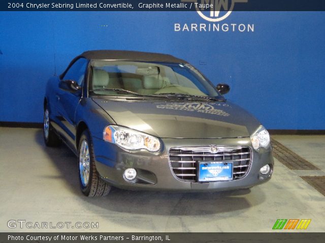 2004 Chrysler Sebring Limited Convertible in Graphite Metallic