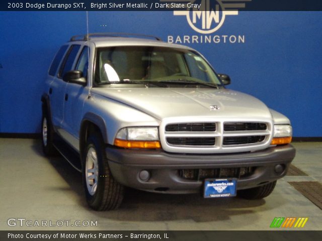 2003 Dodge Durango SXT in Bright Silver Metallic