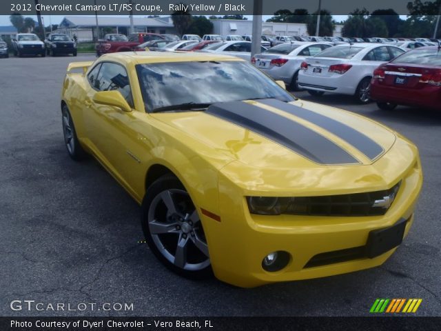 2012 Chevrolet Camaro LT/RS Coupe in Rally Yellow