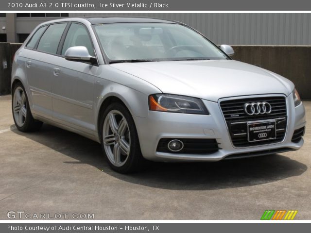 2010 Audi A3 2.0 TFSI quattro in Ice Silver Metallic