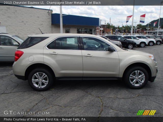 2013 Chevrolet Equinox LS in Champagne Silver Metallic