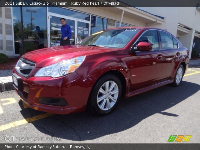 2011 Subaru Legacy 2.5i Premium in Ruby Red Pearl