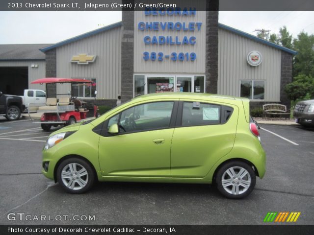 2013 Chevrolet Spark LT in Jalapeno (Green)
