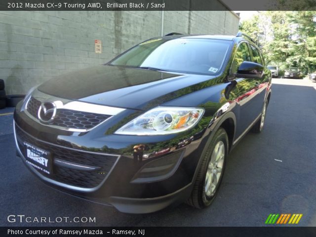 2012 Mazda CX-9 Touring AWD in Brilliant Black