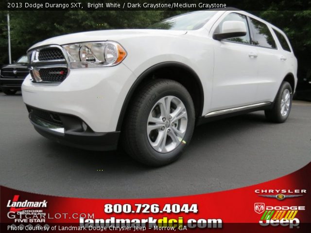 2013 Dodge Durango SXT in Bright White