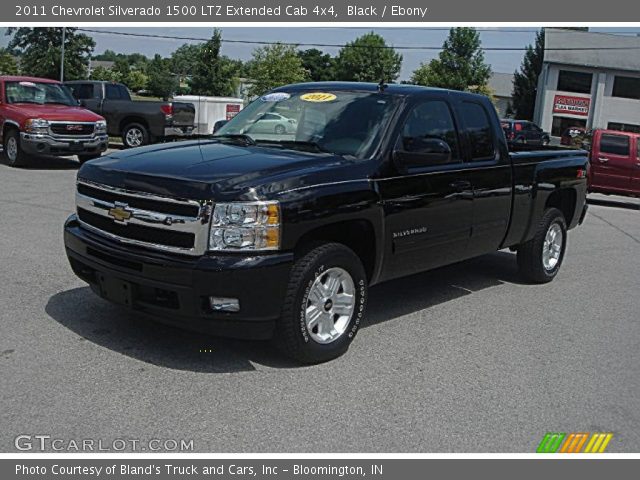 2011 Chevrolet Silverado 1500 LTZ Extended Cab 4x4 in Black