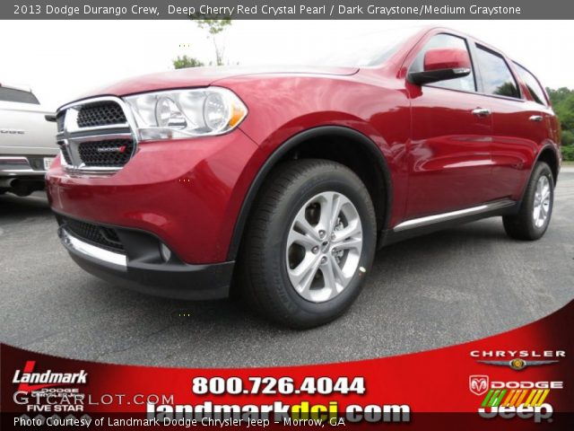 2013 Dodge Durango Crew in Deep Cherry Red Crystal Pearl