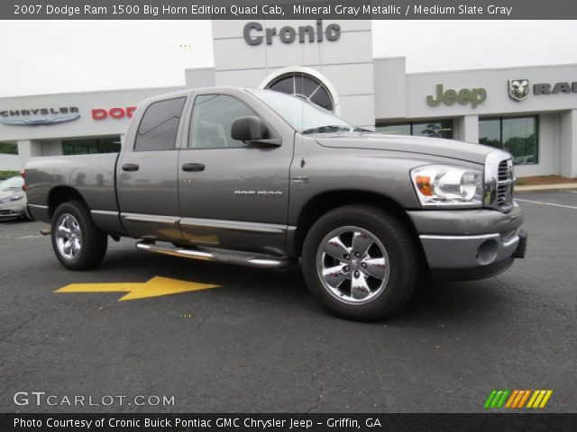 2007 Dodge Ram 1500 Big Horn Edition Quad Cab in Mineral Gray Metallic