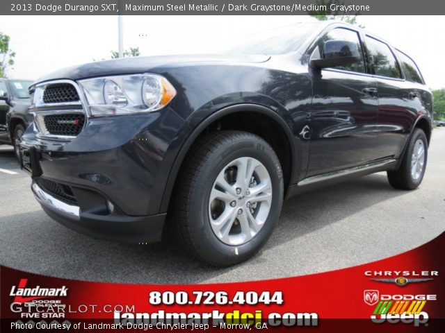 2013 Dodge Durango SXT in Maximum Steel Metallic
