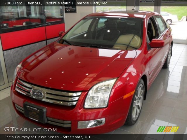 2008 Ford Fusion SEL in Redfire Metallic