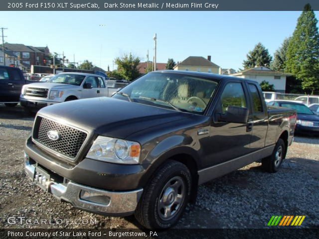 2005 Ford F150 XLT SuperCab in Dark Stone Metallic