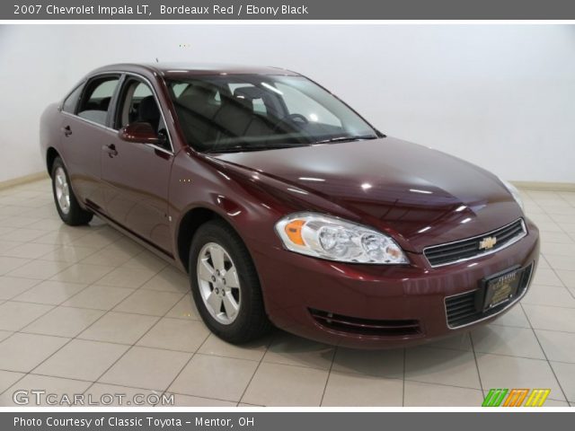 2007 Chevrolet Impala LT in Bordeaux Red