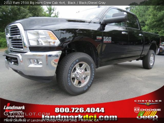 2013 Ram 2500 Big Horn Crew Cab 4x4 in Black