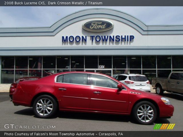 2008 Buick Lucerne CXS in Dark Crimson Metallic