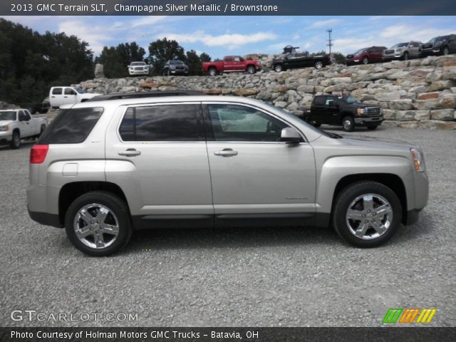 2013 GMC Terrain SLT in Champagne Silver Metallic