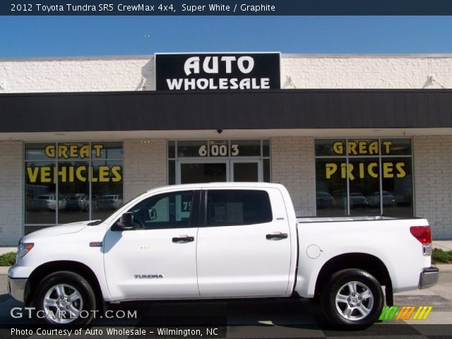 2012 Toyota Tundra SR5 CrewMax 4x4 in Super White