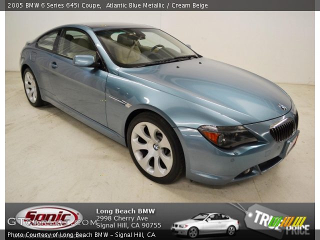 2005 BMW 6 Series 645i Coupe in Atlantic Blue Metallic