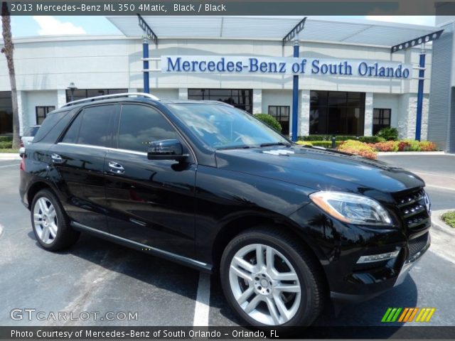 2013 Mercedes-Benz ML 350 4Matic in Black