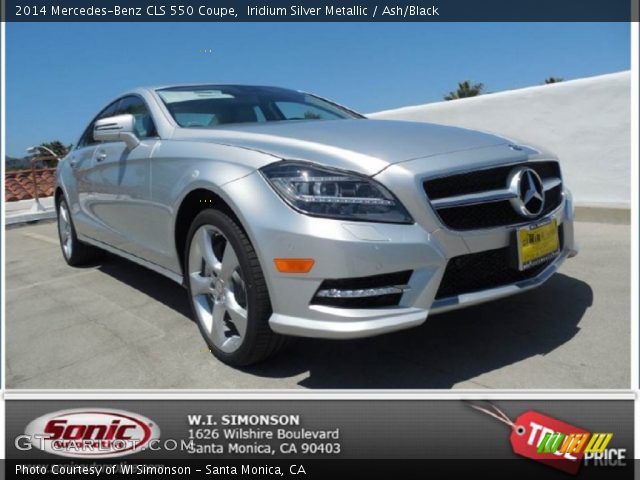 2014 Mercedes-Benz CLS 550 Coupe in Iridium Silver Metallic