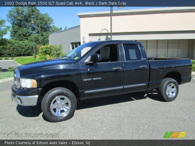 2002 Dodge Ram 1500 SLT Quad Cab 4x4 in Black