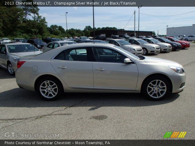 2013 Chevrolet Malibu LT in Champagne Silver Metallic
