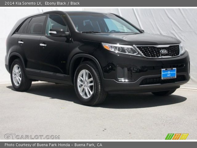 2014 Kia Sorento LX in Ebony Black
