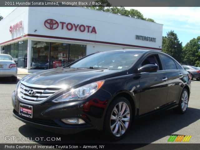 2011 Hyundai Sonata Limited in Midnight Black