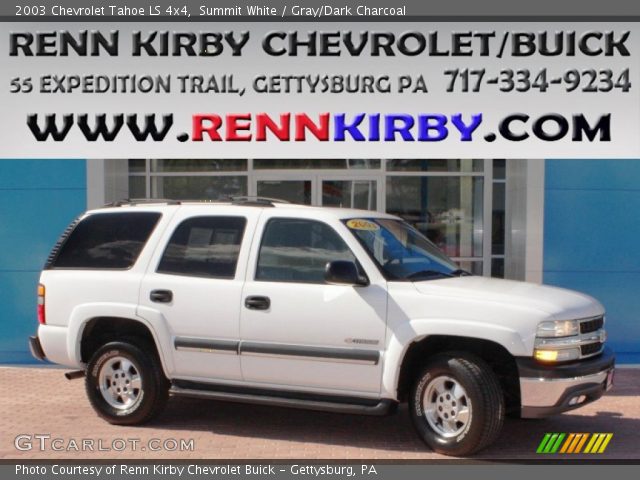 2003 Chevrolet Tahoe LS 4x4 in Summit White