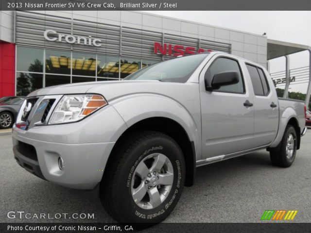 2013 Nissan Frontier SV V6 Crew Cab in Brilliant Silver