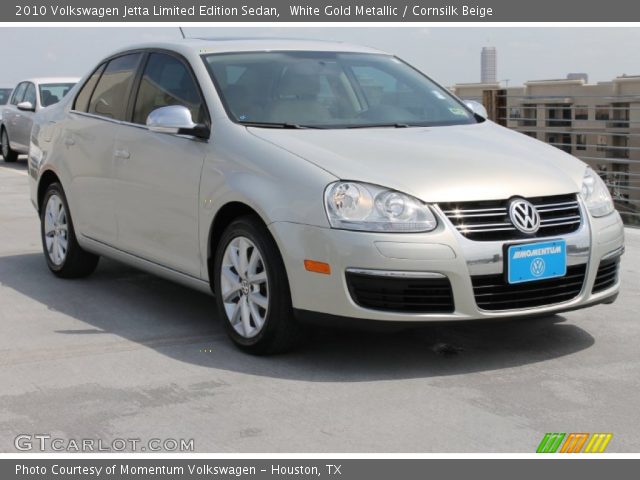 2010 Volkswagen Jetta Limited Edition Sedan in White Gold Metallic
