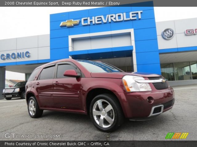 2008 Chevrolet Equinox Sport in Deep Ruby Red Metallic