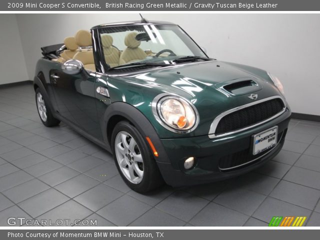 2009 Mini Cooper S Convertible in British Racing Green Metallic. Click 2009 Mini Cooper S Convertible in British Racing Green Metallic. Click