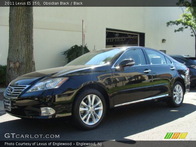 2011 Lexus ES 350 in Obsidian Black