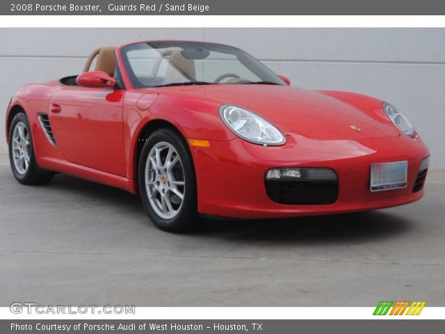 2008 Porsche Boxster  in Guards Red