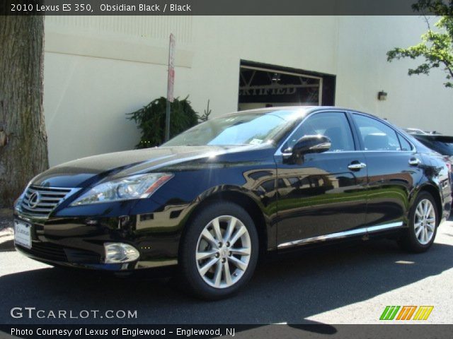 2010 Lexus ES 350 in Obsidian Black