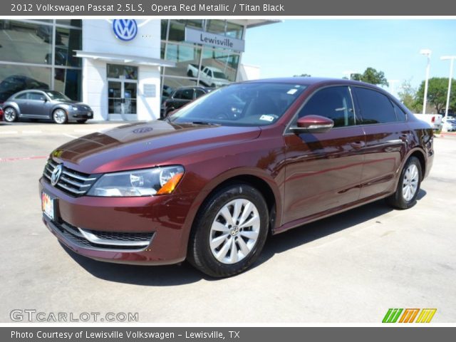 2012 Volkswagen Passat 2.5L S in Opera Red Metallic