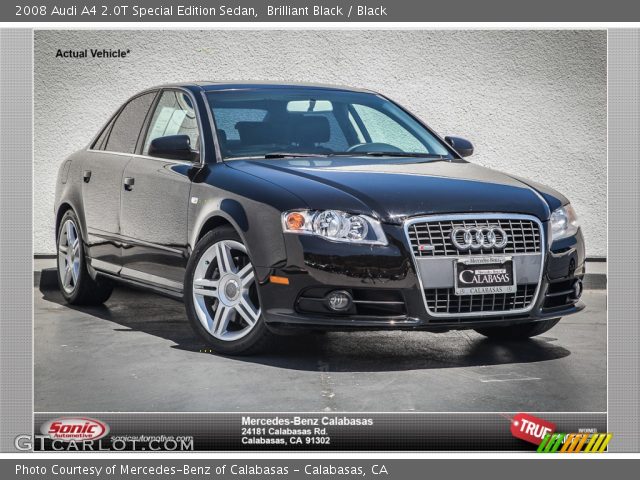 2008 Audi A4 2.0T Special Edition Sedan in Brilliant Black