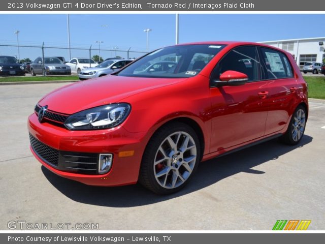 2013 Volkswagen GTI 4 Door Driver's Edition in Tornado Red