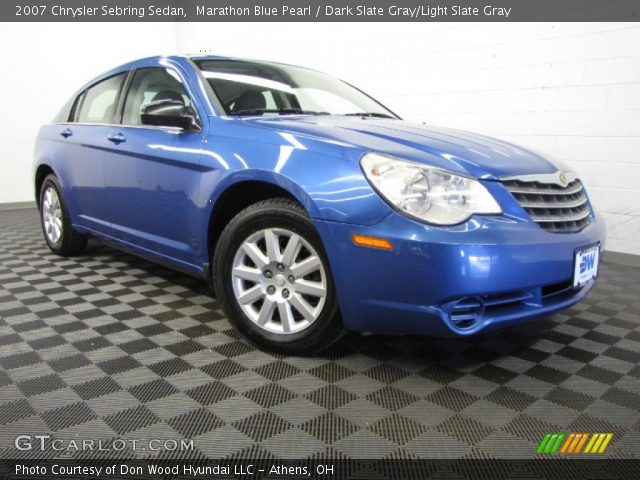 2007 Chrysler Sebring Sedan in Marathon Blue Pearl