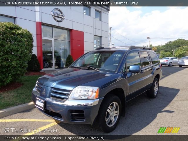 2004 Mitsubishi Endeavor XLS AWD in Torched Steel Blue Pearl