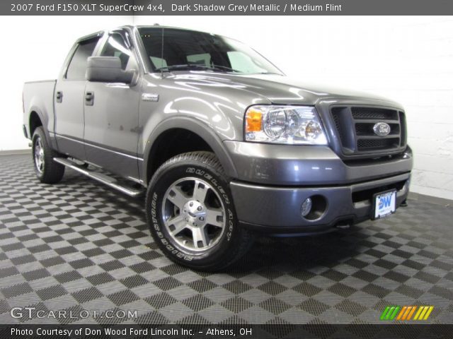 2007 Ford F150 XLT SuperCrew 4x4 in Dark Shadow Grey Metallic