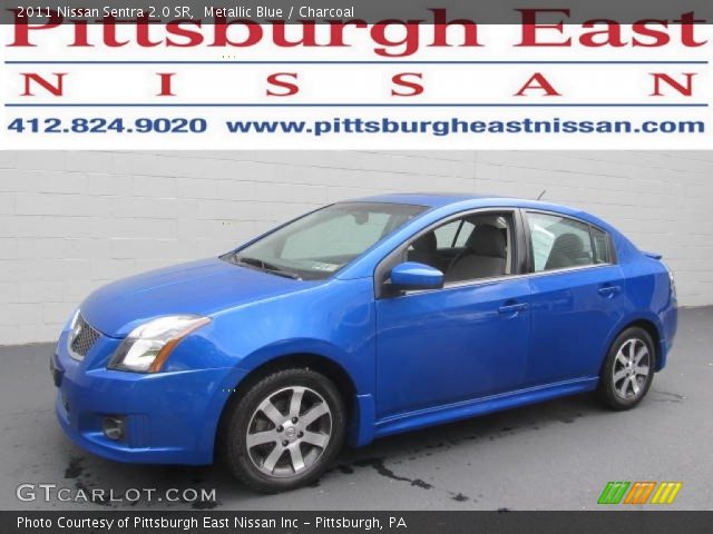 2011 Nissan Sentra 2.0 SR in Metallic Blue