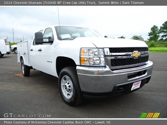 2014 Chevrolet Silverado 2500HD WT Crew Cab Utlity Truck in Summit White