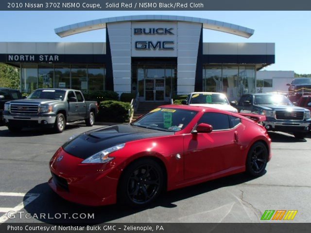 2010 Nissan 370Z NISMO Coupe in Solid Red