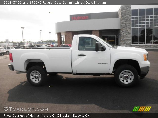 2013 GMC Sierra 2500HD Regular Cab in Summit White