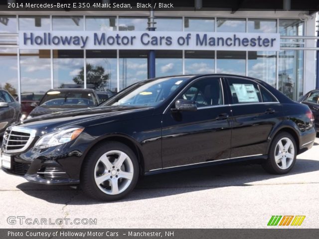 2014 Mercedes-Benz E 350 4Matic Sedan in Black