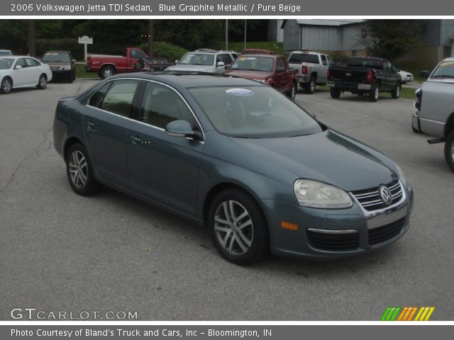 2006 Volkswagen Jetta TDI Sedan in Blue Graphite Metallic