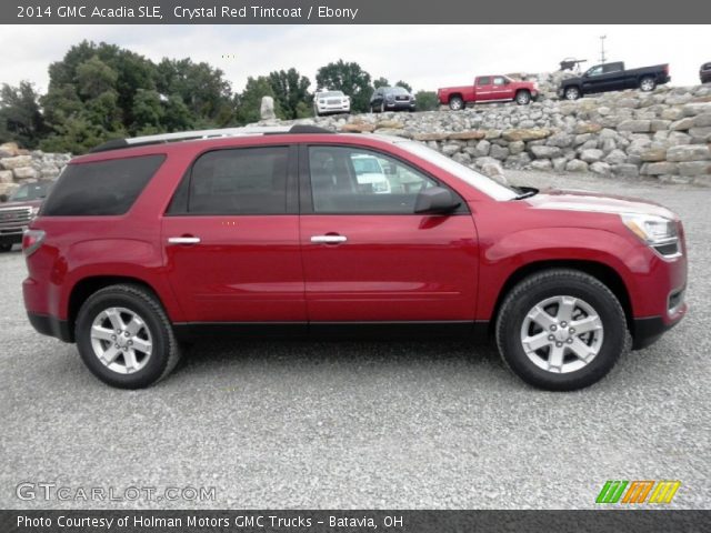 2014 GMC Acadia SLE in Crystal Red Tintcoat