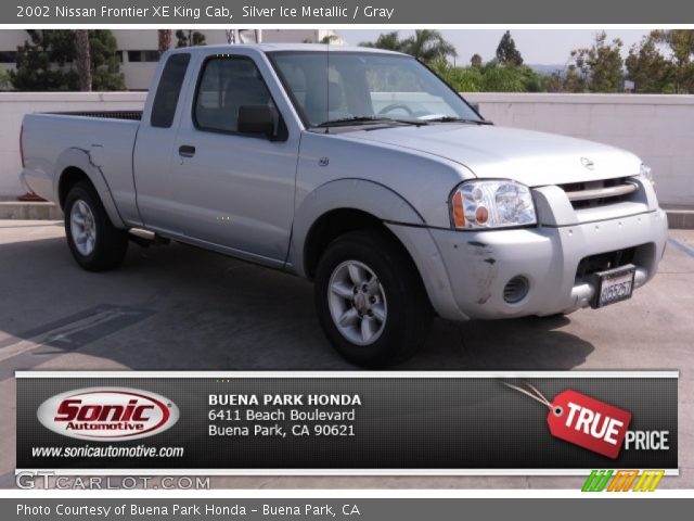 2002 Nissan Frontier XE King Cab in Silver Ice Metallic