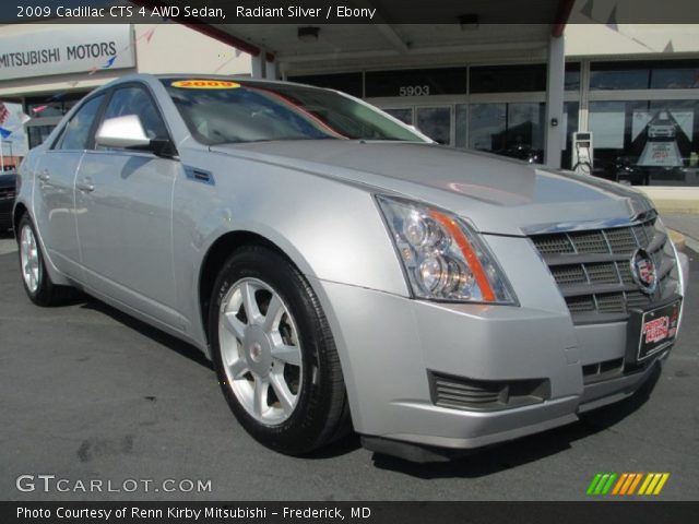 2009 Cadillac CTS 4 AWD Sedan in Radiant Silver